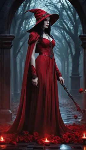 lady in red,dance of death,red riding hood,red gown,red coat,scarlet witch,red rose,red cape,little red riding hood,red rose in rain,red tunic,man in red dress,way of the roses,red roses,red,vampire lady,queen of hearts,vampire woman,red lantern,crimson,Conceptual Art,Fantasy,Fantasy 29