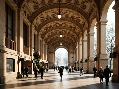 arcaded,carreau,gct,colonnade,arcades,colonnades,train station passage,milanesi,boston public library,conciergerie,archways,union station,musée d'orsay,porticos,breezeway,keleti,archly,viennese,enfilade,galleria