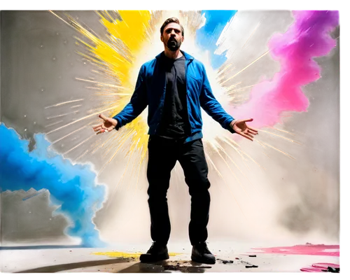 experimenter,rainbow pencil background,graffanino,rainbow background,splash paint,scroobius,explode,rotoscope,exploding,kalkbrenner,fireworks art,edelman,technicolor,smoke background,crayon background,superhero background,kovic,hodgins,painter,coloristic,Conceptual Art,Graffiti Art,Graffiti Art 10