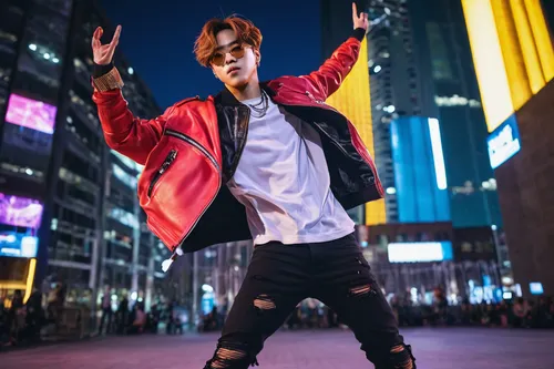 justin bieber,rapper,street dancer,kai,hip-hop dance,time square,rockstar,jackson,hiphop,kai bei,madison square garden,dj,tao,b-boying,believer,outer,hongkong,newyork,rapping,new york streets,Illustration,Realistic Fantasy,Realistic Fantasy 24