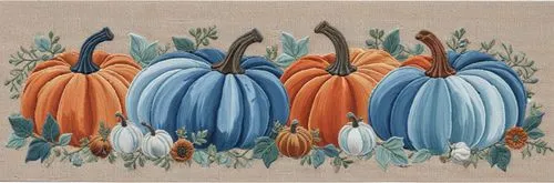 a picture of four blue pumpkins and two orange ones,orange tulips,tulips,tulip festival,two tulips,tulip flowers,tulipe,tulipa,wild tulips,tulip field,tuberosa,cornucopias,tulip,juglandaceae,tulips fi