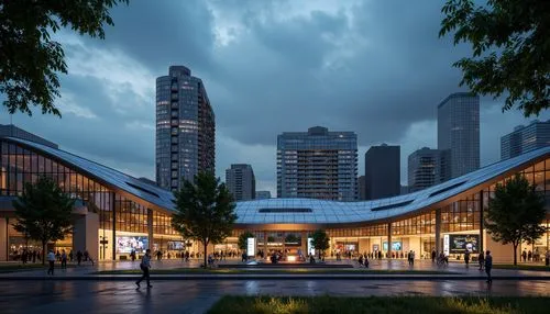 hongdan center,zeil,citycenter,sanlitun,marunouchi,museumsquartier,costanera center,mvrdv,shenzen,rivercenter,chengdu,rotterdam,danube centre,koolhaas,frankfurt,songdo,zhangzhou,tianjin,evagora,eindhoven