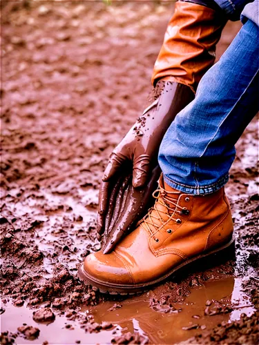 rubber boots,gumboot,cowboy boots,horsehide,muddy,mud,timberland,muddying,gumboots,mud football,highwater,work boots,bootmaker,boots,galoshes,steel-toed boots,country,shoeing,red clay,boot,Illustration,Retro,Retro 13