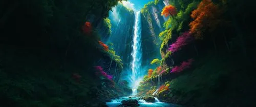 chasm,water fall,colorful water,waterfall,cascading,bridal veil fall,wasserfall,water falls,brown waterfall,water flow,descent,falls,rainbow bridge,cascade,waterfalls,green waterfall,flowing water,cascades,ash falls,water flowing