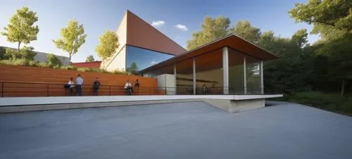 corten steel,modern house,dunes house,cubic house,modern architecture,wooden decking,Photography,General,Realistic