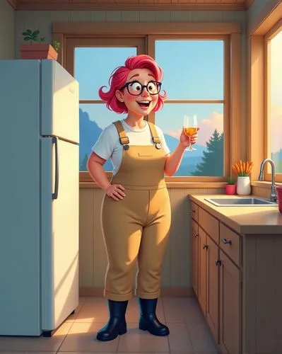 jenji,shadman,lois,girl in the kitchen,meg,tammie,Illustration,Children,Children 01