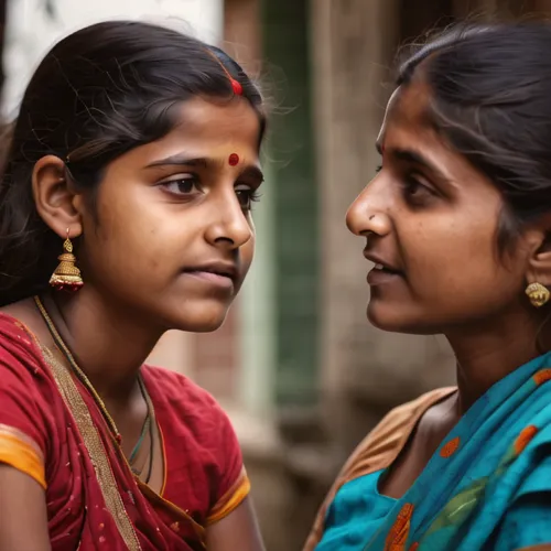 two girls,little girl and mother,bangladeshi taka,indian girl,indian woman,nomadic children,india,young women,girl in cloth,children studying,children girls,girl with cloth,photographing children,tamil culture,the girl's face,photos of children,by chaitanya k,girl child,the festival of colors,river of life project,Photography,General,Natural