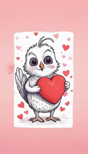 Craft playful and funny Valentine gifs with animated cartoon characters,valentine clip art,heart clipart,valentine frame clip art,valentine's day clip art,peck,love bird,birds with heart,lovebird,for 