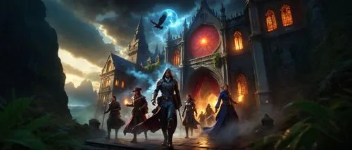 fantasy picture,gondolin,nargothrond,ravenloft,arenanet,riftwar