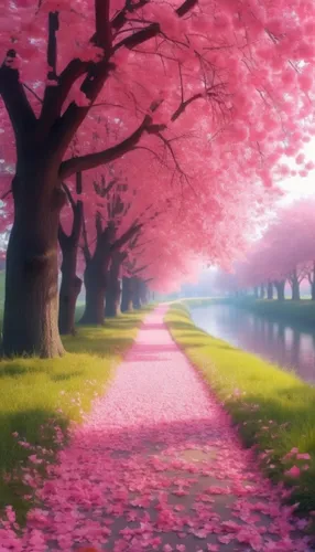 japanese sakura background,sakura background,sakura trees,cherry blossom tree-lined avenue,the cherry blossoms,takato cherry blossoms