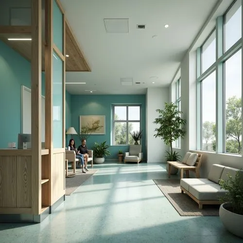 hospital ward,daylighting,hallway space,interior modern design,therapy room,3d rendering,contemporary decor,school design,modern room,modern decor,holy spirit hospital,home interior,healthsouth,doctor's room,therapy center,ohsu,treatment room,hospital,modern living room,hallway