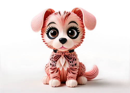 sylbert,3d teddy,derivable,toy dog,cartoon animal,tittlemouse,cute cartoon character,barkdoll,mangle,cute puppy,murgatroyd,cartoon bunny,canine rose,pink panther,the pink panter,3d rendered,animals play dress-up,cute animal,squeakquel,bartok,Unique,Paper Cuts,Paper Cuts 09