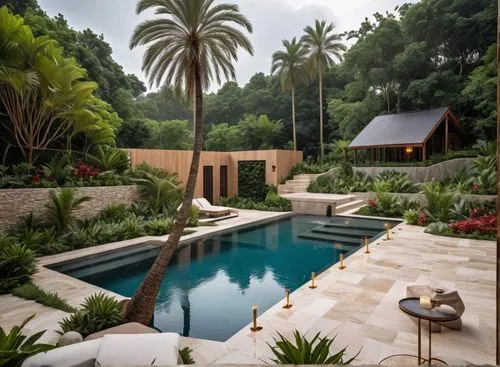 landscape design sydney,amanresorts,landscape designers sydney,pool house,palm garden,garden design sydney,morocco,royal palms,outdoor pool,landscaped,tropical house,palmilla,date palms,two palms,dorn