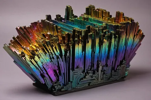 bismuth crystal,bismuth,colorful glass,shard of glass,shashed glass,glasswares,slag glass,prismatic,chalcopyrite,glass painting,fused glass,mosaic glass,plastic arts,glass blocks,glass pyramid,cube surface,glass series,minerals,kinetic art,rock crystal,Illustration,Black and White,Black and White 02