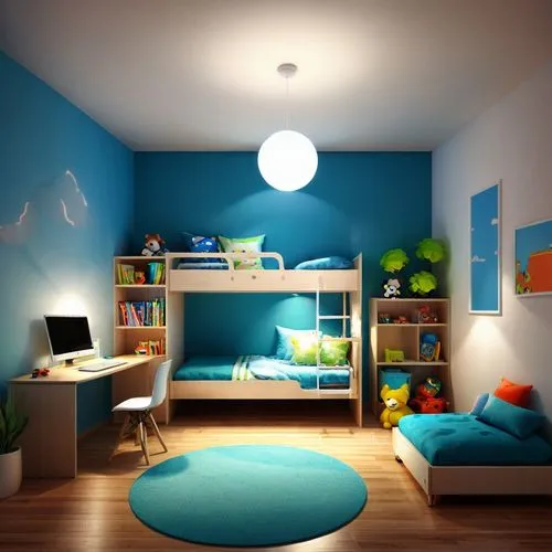 kids room,boy's room picture,children's bedroom,baby room,children's room,modern room,3d rendering,room newborn,3d render,visual effect lighting,room lighting,sleeping room,playing room,the little girl's room,nursery decoration,shared apartment,smart home,3d rendered,search interior solutions,children's background,Conceptual Art,Fantasy,Fantasy 19