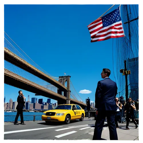 brooklyn bridge,new york taxi,independance,manhattan bridge,geithner,yellow taxi,triborough,queensboro,independant,nyclu,manhattan,1 wtc,cabbies,americanus,outerbridge,world trade center,americanism,american car,americanised,newyork,Conceptual Art,Sci-Fi,Sci-Fi 05