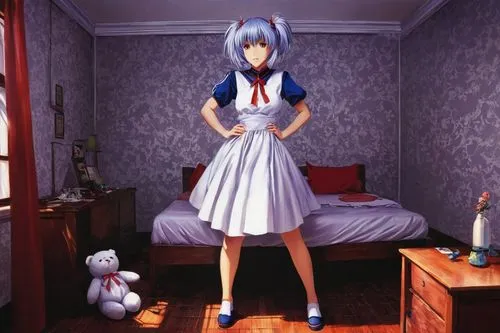 rei ayanami,blue room,anime japanese clothing,blue shoes,kantai collection sailor,sonoda love live,blue and white,anime 3d,winterblueher,doll dress,dress doll,blue pillow,blue heart,vocaloid,stocking,alice,a girl in a dress,the girl in nightie,anime girl,delta sailor,Conceptual Art,Fantasy,Fantasy 11