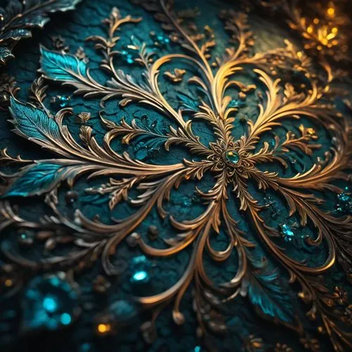 apophysis,filigree,fractals art,fractal art,ornate,mandelbulb,floral ornament,antique background,gold filigree,fractals,fractal,intricate,fractal design,gold leaf,motifs of blue stars,light fractal,decorative element,floral digital background,decorative,paisley digital background,Photography,General,Fantasy