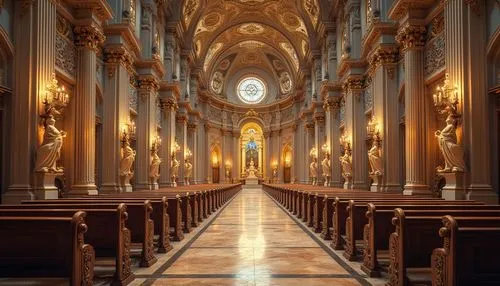 aisle,collegiate basilica,cathedral,basilica,sanctuary,gesu,duomo,ecclesiatical,the basilica,sacristy,nave,choir,cathedra,the cathedral,immaculata,ecclesiastical,reredos,sspx,sanctums,santuario,Photography,General,Realistic