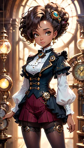 steampunk,vanessa (butterfly),honmei choco,steampunk gears,sultana,victorian style,kantai collection sailor,sterntaler,librarian,clockmaker,victorian lady,brown sailor,artemisia,venetia,naval officer,elza,eglantine,victorian,delta sailor,key-hole captain,Anime,Anime,General