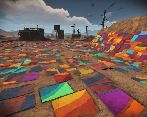 Buried is a DLC for the game Call of Duty: Black Ops II. It is part of the Vengeance DLC pack.,tileable patchwork,game blocks,tileable,cubes,glass blocks,cobble,polygonal,block game,color fields,sandb