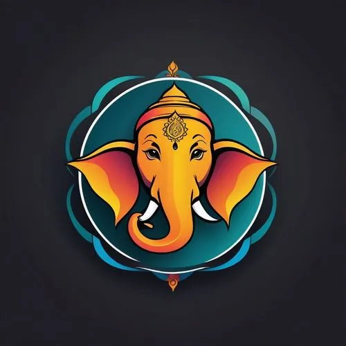 ganesha,mandala elephant,vinayak,ganpati,ganesh,ganapati,Unique,Design,Logo Design