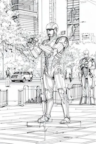 mono-line line art,arrow line art,concept art,coloring page,mono line art,office line art,pencils,line-art,security concept,infantry,sci fiction illustration,camera illustration,wireframe graphics,ped