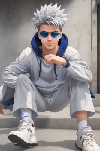 killua,tracksuit,takikomi gohan,stylish boy,ninja,kakashi hatake,2d,naruto,killua hunter x,whitey,boy,mini e,shinkiari,rap,gangstar,white ling,anime boy,pubg mascot,sensei,3d man