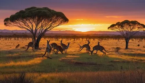 kangaroos,south australia,kangaroo mob,australian wildlife,australia,red kangaroo,eastern grey kangaroo,tasmania,macropodidae,new south wales,herman national park,australian mist,serengeti,australia aud,giraffes,camels,antelopes,kangaroo,northern territory,giraffidae,Illustration,Japanese style,Japanese Style 15