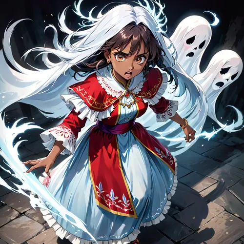 ghost girl,vanessa (butterfly),priestess,sultana,elza,sorceress,ashitaba,magus,erika,poker primrose,artemisia,white rose snow queen,cg artwork,kantai collection sailor,psychic vampire,ghost catcher,game illustration,magic grimoire,scary woman,vampire lady,Anime,Anime,General