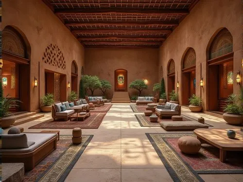 amanresorts,inside courtyard,marrakesh,riad,courtyard,patio