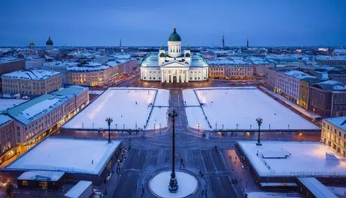 Helsinki architecture, Nordic style, white building, modern design, minimalist structure, clean lines, functionalism, urban planning, Senate Square, Helsinki Cathedral, Uspenski Orthodox Cathedral, Ma