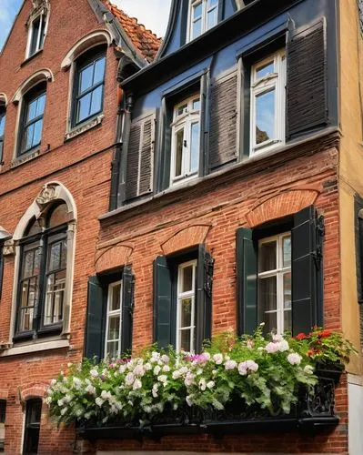 terbrugge,brugge,leuven,old town house,rowhouse,townhouses,bremen,luebeck,luneburg,lubeck,freiburg,herrengasse,wismar,heidelberg,louvain,old houses,strasbourg,row of windows,flower boxes,gdansk,Conceptual Art,Daily,Daily 19