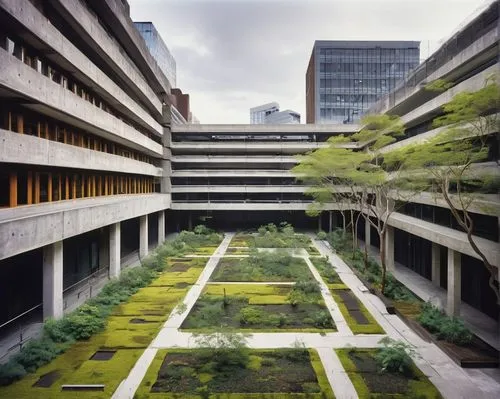 scampia,barbican,wintergarden,politecnico,yuchengco,interlace,worldbank,brutalist,biopolis,robarts,shenzhen vocational college,jussieu,calpers,lodha,rosebank,brutalism,university hospital,hospitales,bkc,multi storey car park,Photography,Black and white photography,Black and White Photography 14