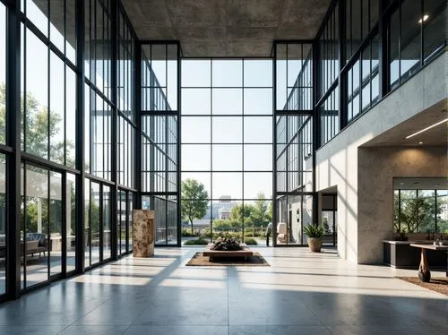 minotti,atriums,glass facade,modern office,penthouses,glass wall,atrium,lobby,investec,metaldyne,contemporary,luxury home interior,interior modern design,lofts,amanresorts,foyer,contemporary decor,glass facades,headquarter,cupertino