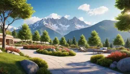 landscape background,alpine village,alpine landscape,salt meadow landscape,oberland,mountain village,mountain valley,mountain settlement,home landscape,mountain scene,gondolin,mountain landscape,landscaped,mountainview,alpine pastures,alpine region,landscaping,sylvania,springtime background,alpine meadow