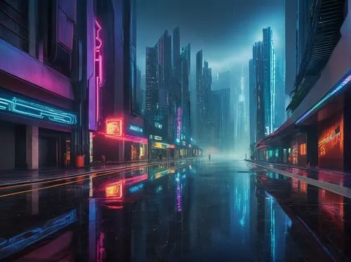 bladerunner,cybercity,cityscape,cyberpunk,coruscant,futuristic landscape,metropolis,cybertown,fantasy city,shinjuku,city at night,guangzhou,cityscapes,cityzen,shanghai,colorful city,polara,atmospheres,cyberscene,world digital painting,Art,Artistic Painting,Artistic Painting 31