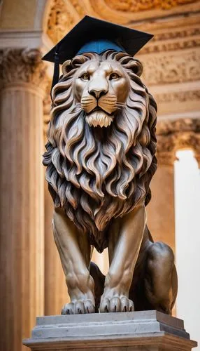 lion capital,lion fountain,leonine,lion head,stone lion,lion,lione,capitoline wolf,lion - feline,nypl,iraklion,graduate hat,aslan,goldlion,marble collegiate,alumnus,doctoral hat,lionizing,lion number,skeezy lion,Art,Classical Oil Painting,Classical Oil Painting 19