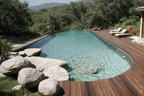 wooden decking,outdoor pool,infinity swimming pool,dug-out pool,pool house,holiday villa,outdoor furniture,swimming pool,corten steel,wood deck,roof top pool,decking,summer house,provencal life,eco ho