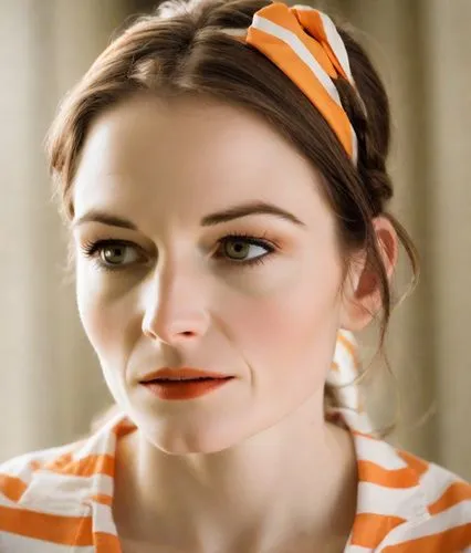 orange,orange color,headscarf,bright orange,clementine,daisy jazz isobel ridley,orange half,bandana,retro woman,pippi longstocking,british actress,retro women,murcott orange,woman face,vintage woman,vintage makeup,orange cream,turban,young woman,beret