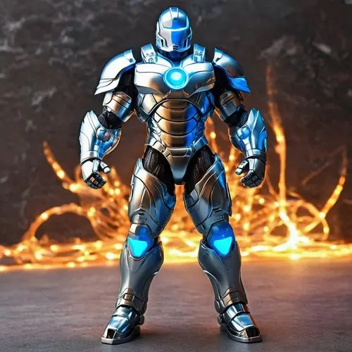 bluefire,steel man,metron,iron man,ironist,garrison