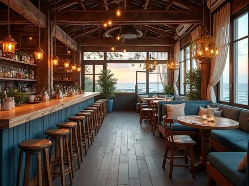 gastropub,boatyard,wine bar,harborside,patios,bar stools,alpine restaurant,eveleigh,beach restaurant,deckhouse,outdoor dining,wooden beams,cookhouse,taverne,terrasse,new york restaurant,restaurant ratskeller,peat house,officine,tribeca,Photography,General,Realistic