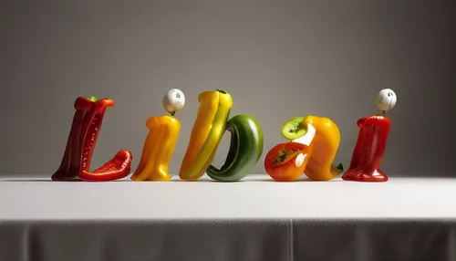 still life photography,food styling,birthday candle,edible parrots,edible fruit,bellpepper,alphabet letter,culinary art,menorah,alphabet letters,happy birthday balloons,luau,birthday greeting,decorative letters,food photography,typography,still life,birthday table,birthdays,lilikoi,Realistic,Foods,Bell Pepper