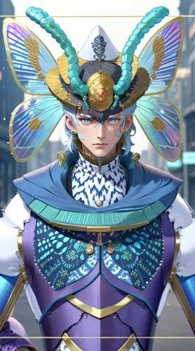 the character with wings in fire emblem,buccellati,jotaro,ichizo,naomasa,nobuyuki,ryoma,Anime,Anime,Realistic