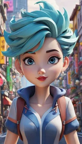 maeve,evie,zarya,naimiy,cute cartoon character,tenkrat,Unique,3D,3D Character