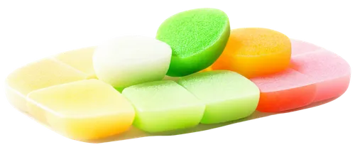 bar soap,gummi candy,gelatin,blancmange,gelatin dessert,chewing gum,drug marshmallow,cream slices,gummies,frozen vegetables,sugar cubes,gum,novelty sweets,surfboard wax,fruit slices,neon candy corns,fruit gum,earplug,foamed sugar products,fruit snack,Illustration,Retro,Retro 15