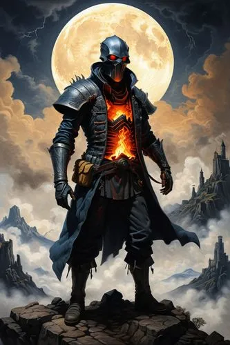 iron mask hero,tarkus,grimjack,auditore,lone warrior,warmaster,knight armor,knight,shadowgate,taskmaster,nightstalker,garrison,warden,talhelm,chakan,lankhmar,swordmaster,crusader,corvo,heroic fantasy,Photography,Artistic Photography,Artistic Photography 11