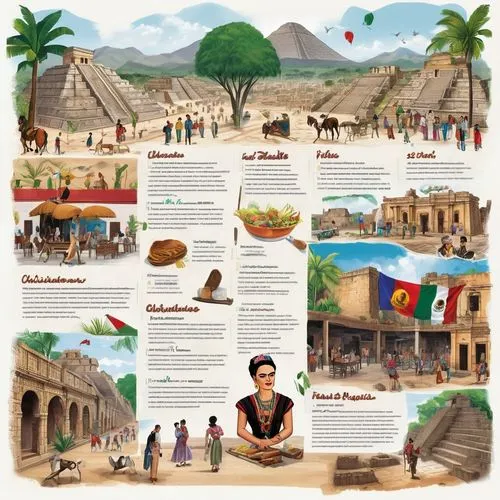 civilizations,mesoamerican,biocultural,Unique,Design,Infographics