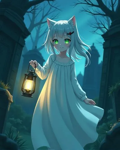 nazrin,konoe,ratri,puella,nacht,luci