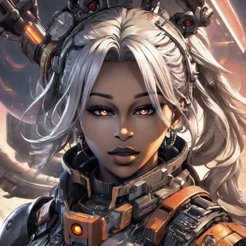 gara,medusa,neottia nidus-avis,nova,fantasy portrait,portrait background,custom portrait,cyborg,echo,maria bayo,raven rook,female warrior,mara,fire background,jaya,cayenne,artemisia,cg artwork,gemini,